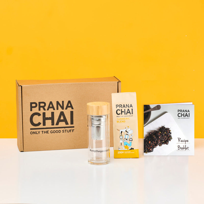 Prana Chai Turmeric Blend Cold Brew Kit by Prana Chai