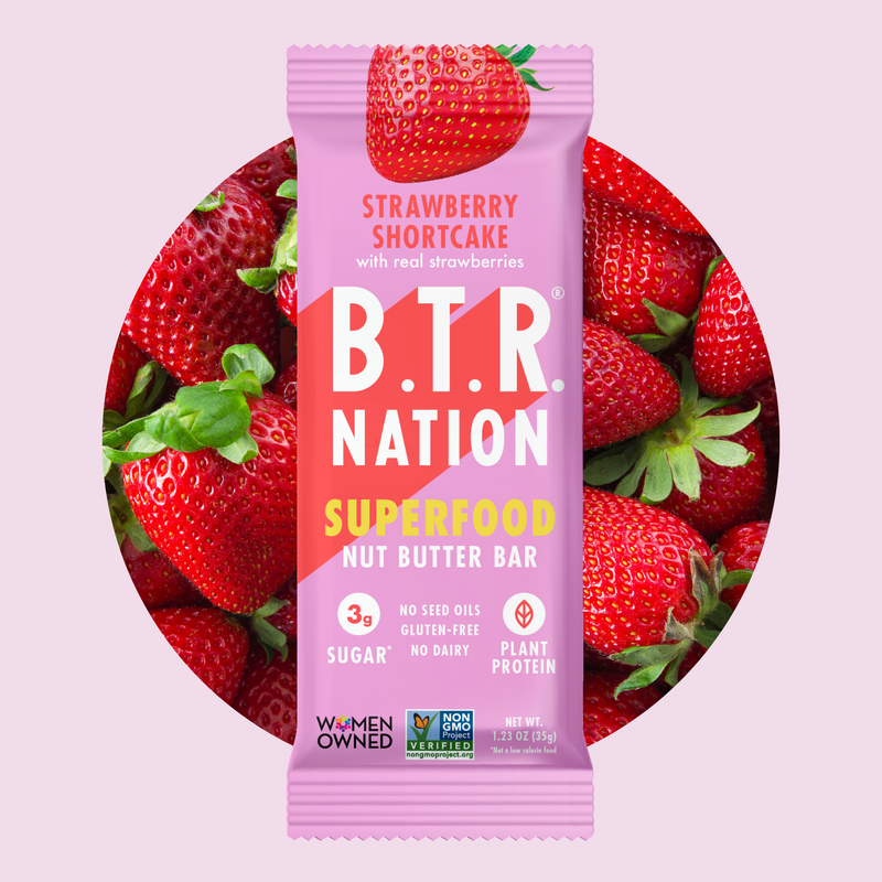 Strawberry Shortcake Sampler (4 Count ) by B.T.R. Bar