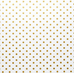 Spicewell Gold/White Mini Dots Tissue Paper 20 X 30