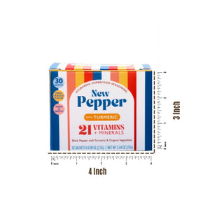 New Pepper 30 On-the-Go Individual Servings