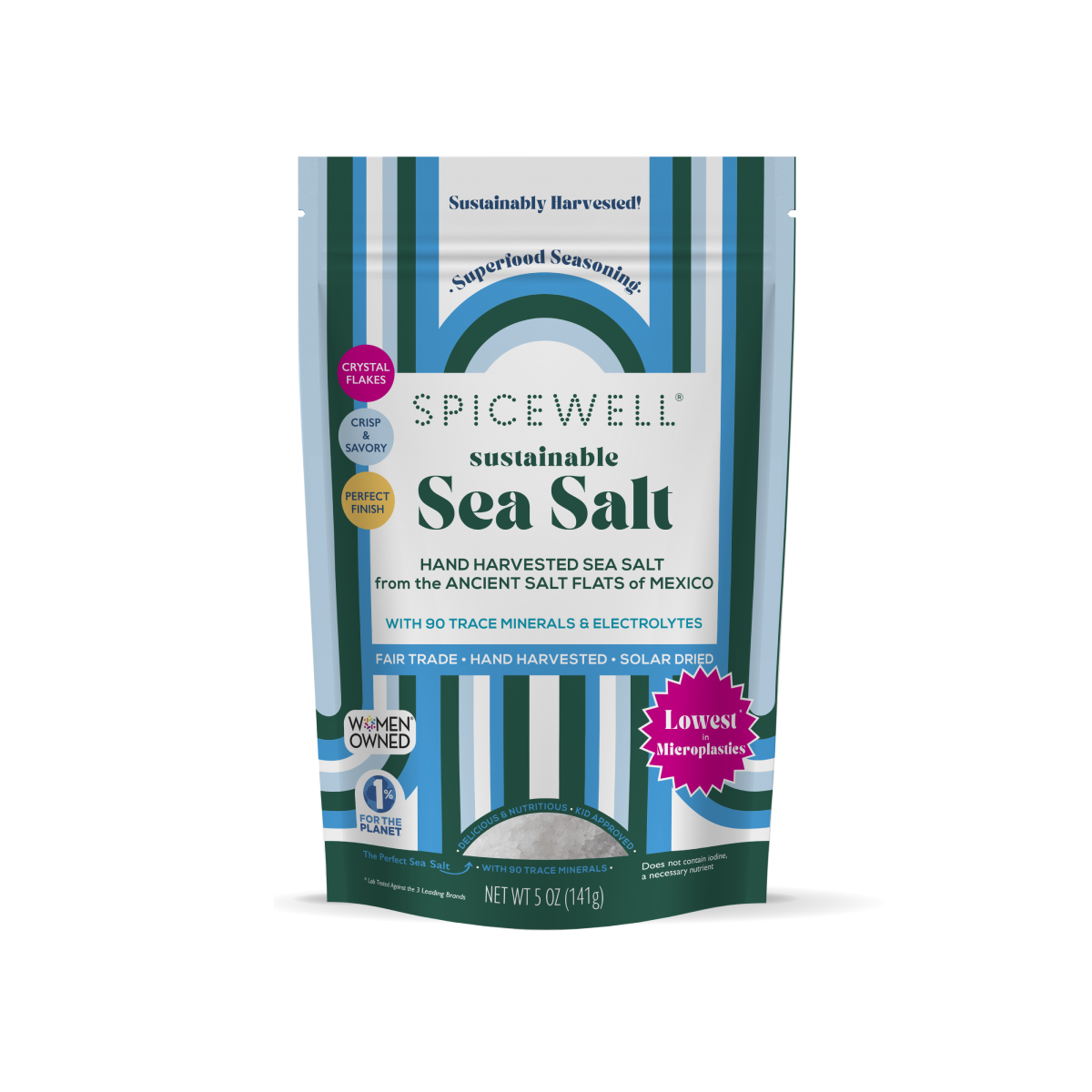 Sustainable Sea Salt Pouch