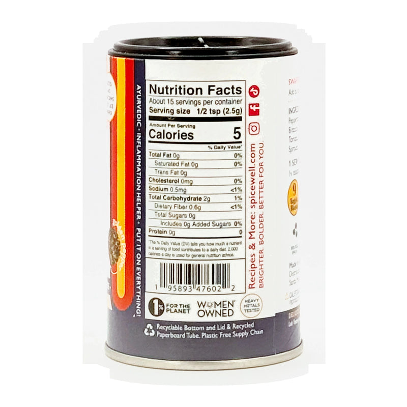 New Pepper Mini Shaker, nutrition facts