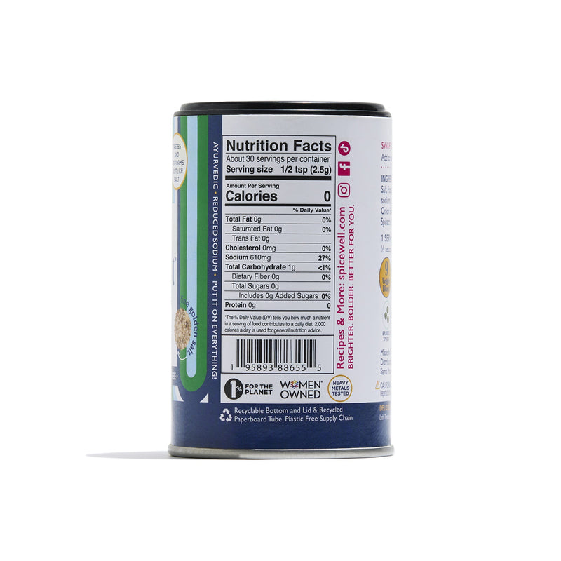 New Salt Mini Shaker, nutrition facts