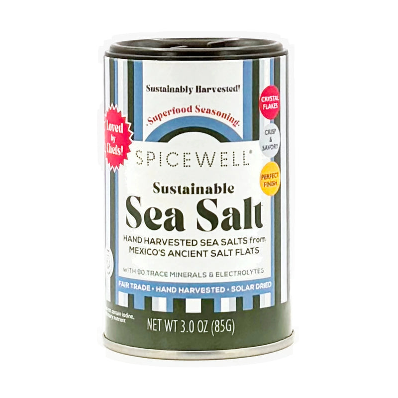 Sea Salt Mini Shaker, front