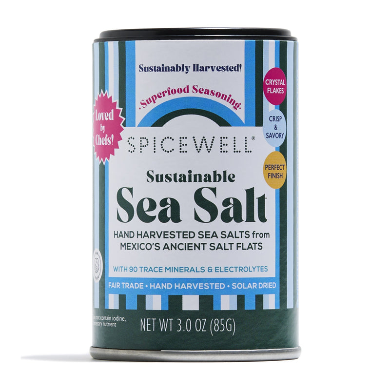 Sea Salt Mini Shaker, front