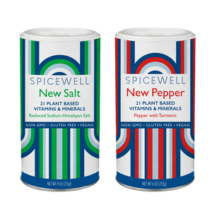 Spicewell - Product - New Salt And New Pepper Shaker