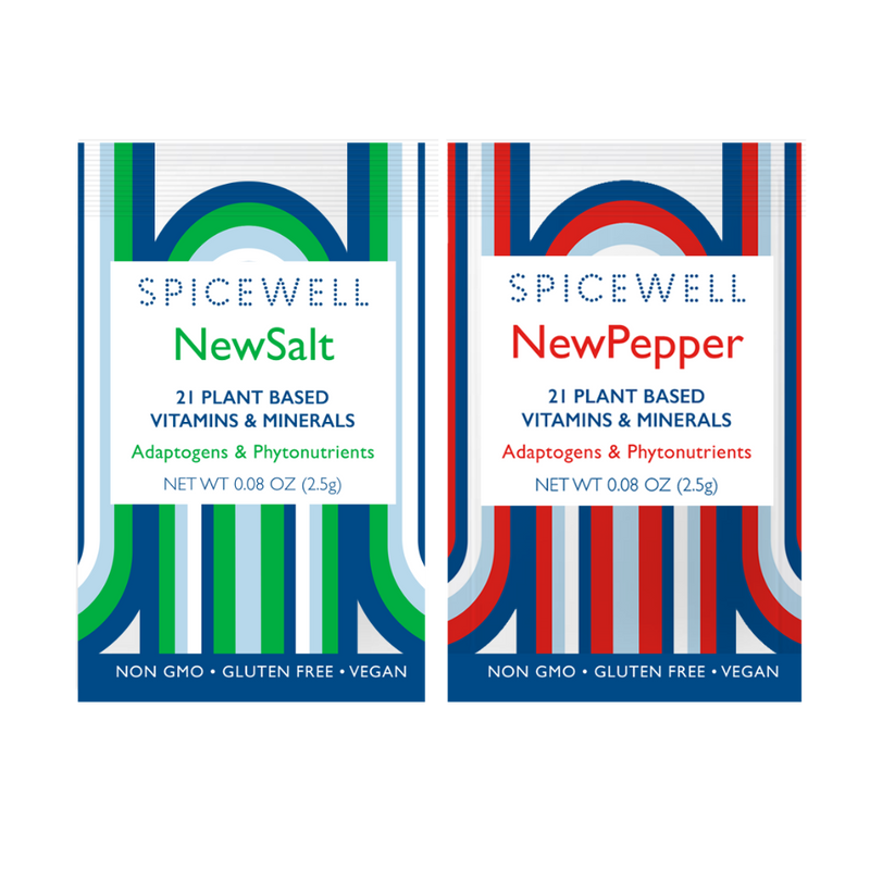 Spicewell - Product - New Salt And New Pepper Sachets - Front